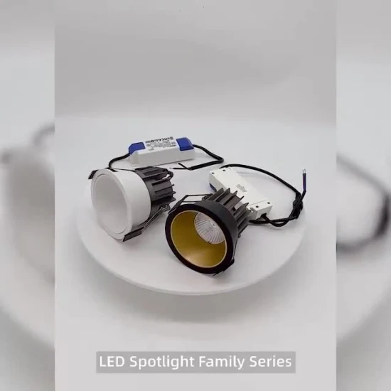 Anti-Glare Private Module LED Spotlight Dimmable COB 12 Watt Indoor Recessed LED Down Light