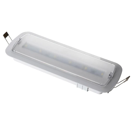 3W Ceiling Recessed Battery Operated Rechargeable LED Emergency Light